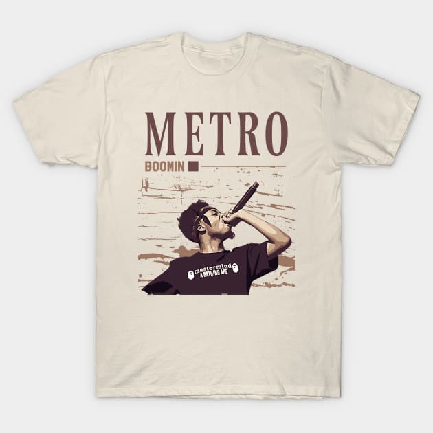 Metro Boomin T-Shirt by Degiab